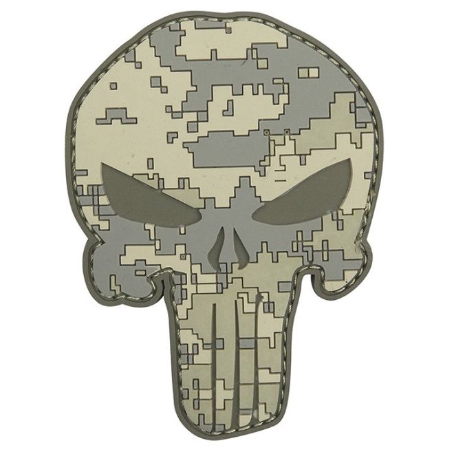 Гумена нашивка Punisher AT-Digital Camo 207193