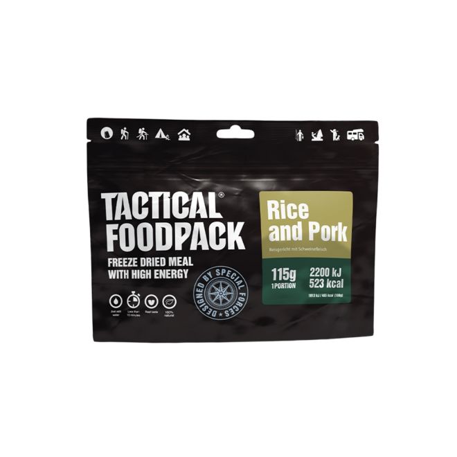 Храна за оцеляване TACTICAL FOODPACK - свинско с ориз 204740 1