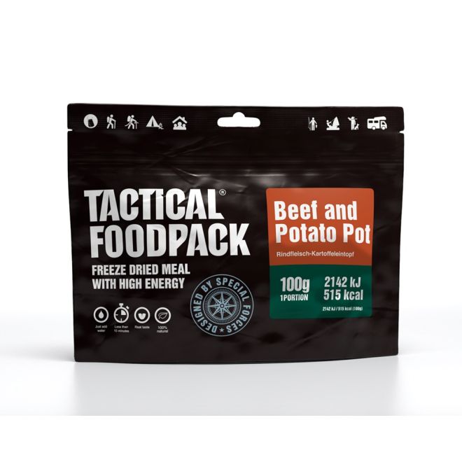Храна за оцеляване TACTICAL FOODPACK - яхния с телешко и картофи 207160 1