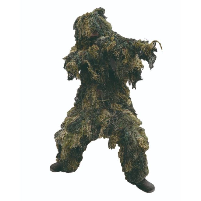 Камуфлажен костюм гили от 4 части Mil-Tec Anti-Fire PRO Woodland 207029 1