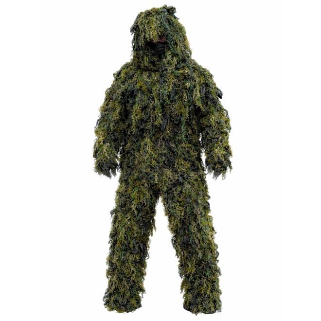 Камуфлажен костюм гили от 4 части Mil-Tec Anti-Fire PRO Woodland 207029 5