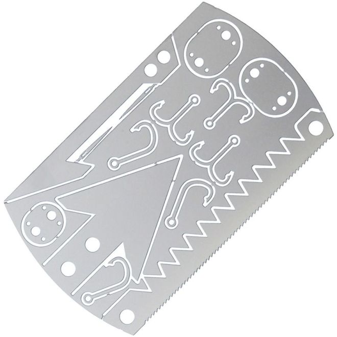 Карта за оцеляване с рибарски такъми Marbles Angler&#039;s card 207046 1