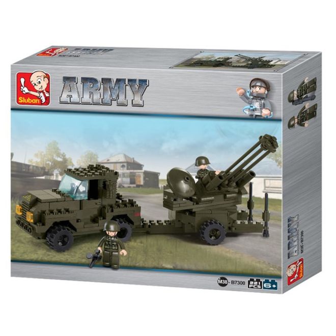 Конструктор Sluban  Anti-aircraft gun 201850 2