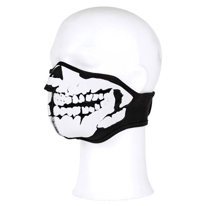 Неопренова  маска  за лице Skull 204899