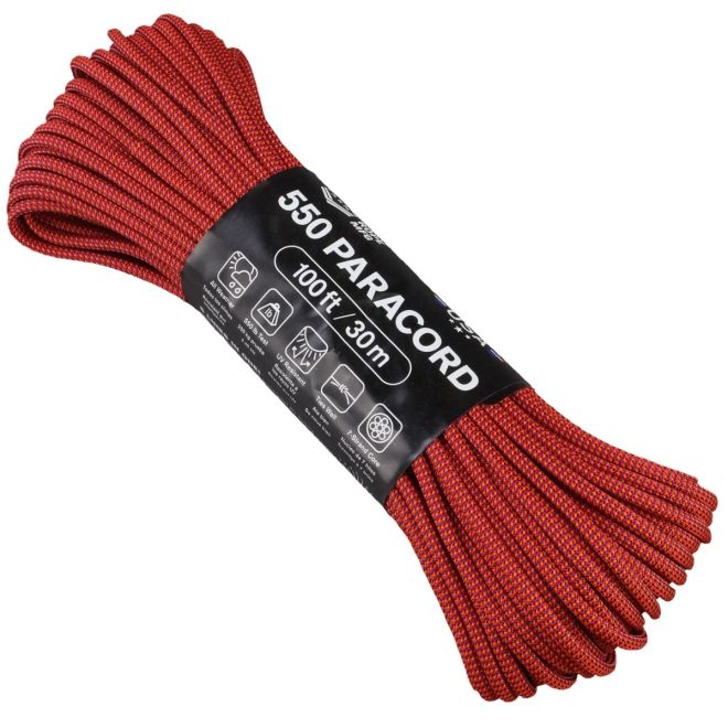 Паракорд въже 550 Atwood USA Blood Moon - 30 м 207438