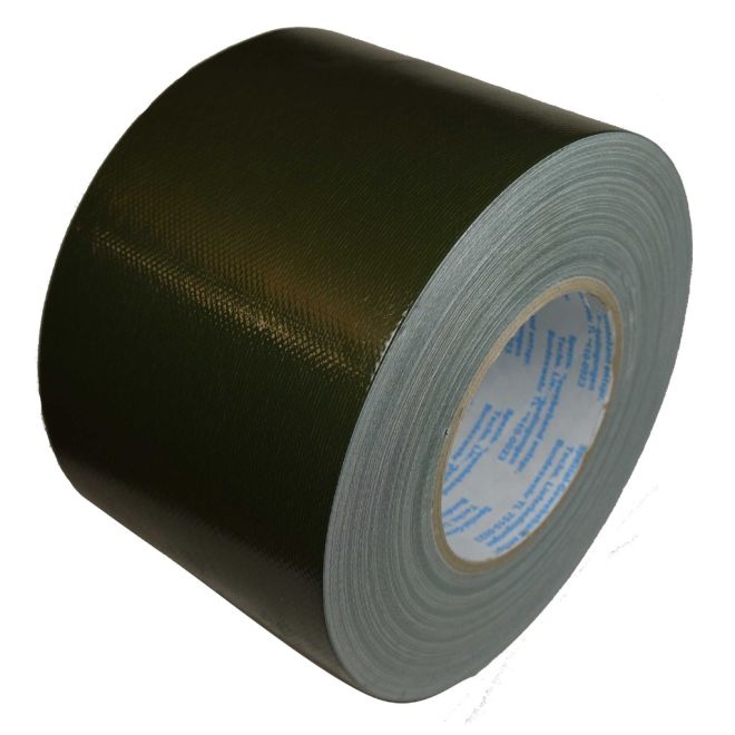 Подсилено военно тиксо на Бундесвера Panzerband Olive (100 mm x 5 m) 208031