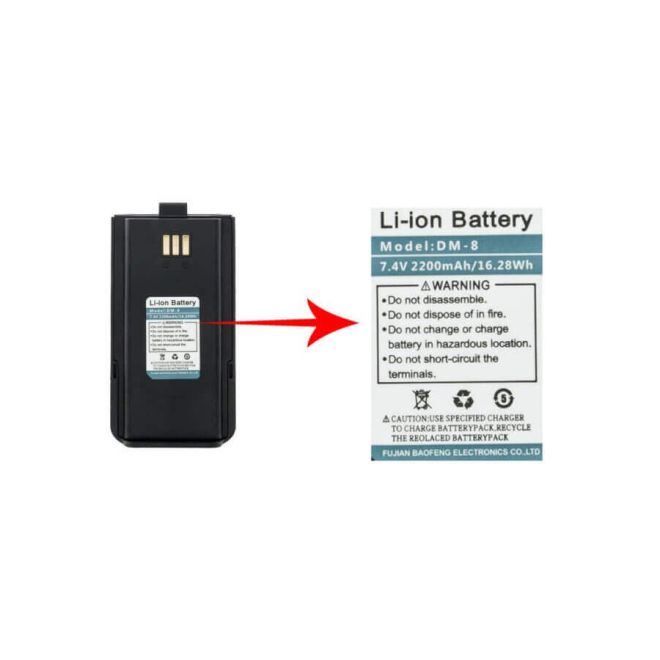 Професионална DMR радиостанция Baofeng DM-1801 000502 4
