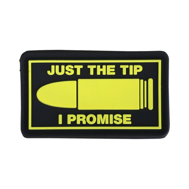 Релефна гумена нашивка Just The Tip 207991