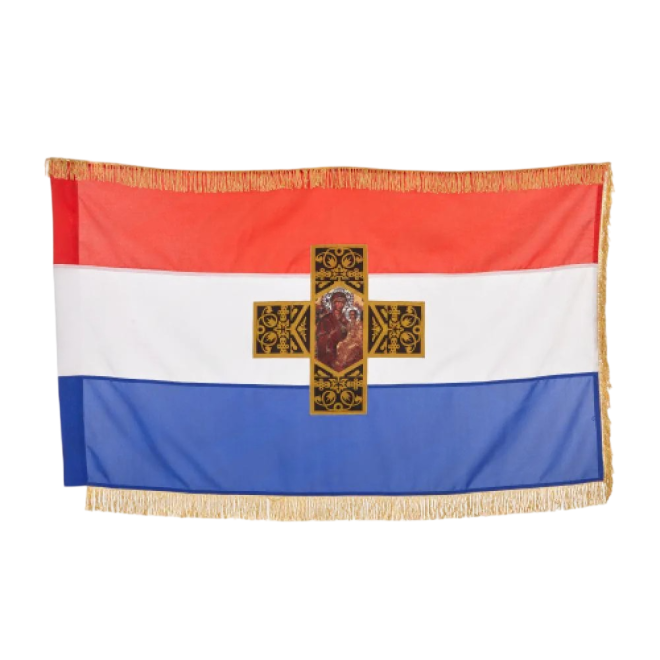 Самарско знаме с ресни 150/90 207674 1