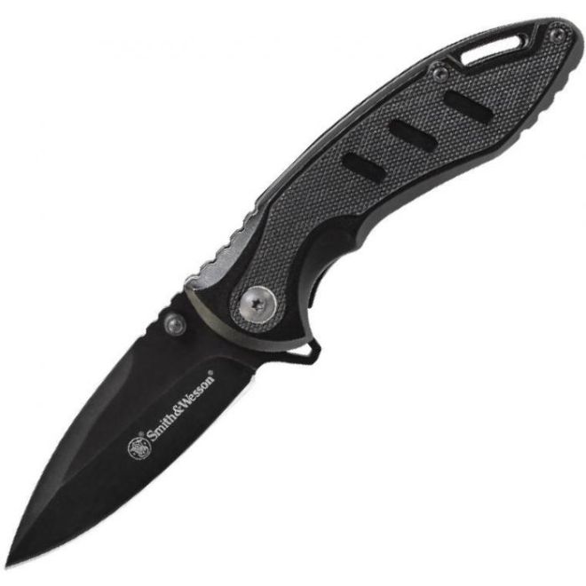 Сгъваем нож Smith &amp; Wesson Liner Lock Folding 201153 1