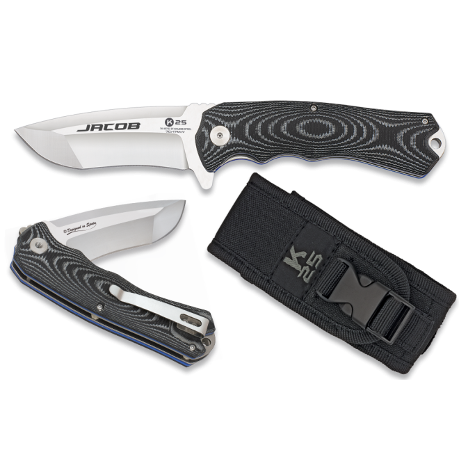 Сгъваем тактически нож K25 Jacob 18715 206246