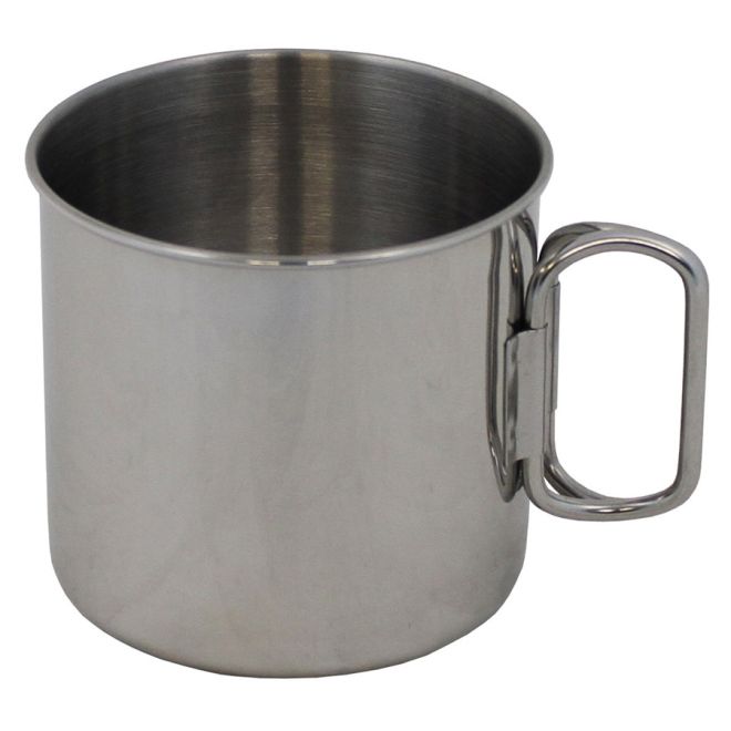 Стоманено къмпинг канче 450 ml 202632 1