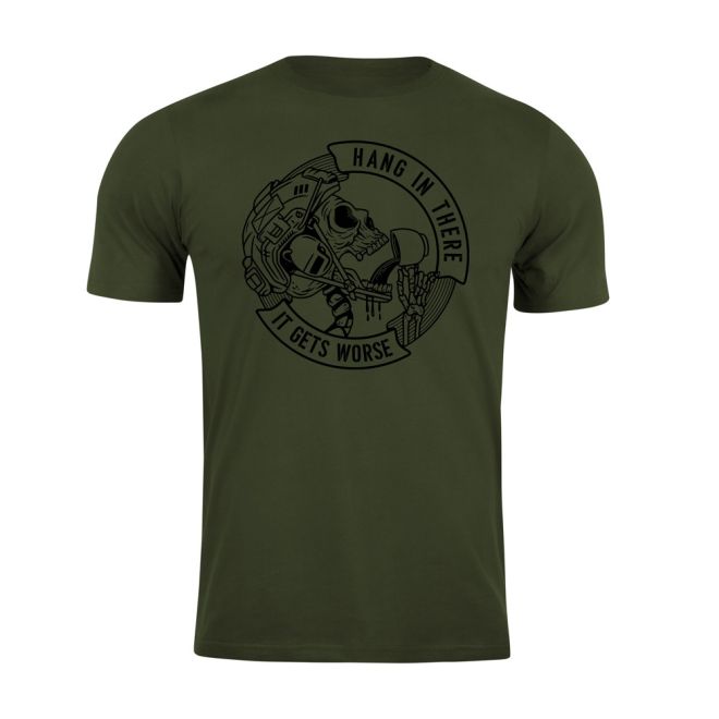 Тениска с щампа  Hang in there AG 207642 1