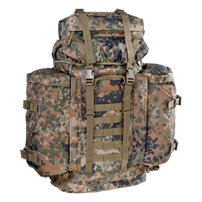 Военна раница за преходи AB Bundeswehr Mountain Rucksack Flecktarn 100L 208029 1