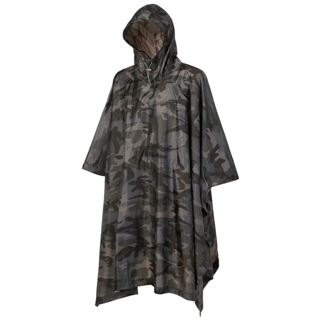 Военно пончо дъждобран Brandit Ripstop Darkcamo 207890 1