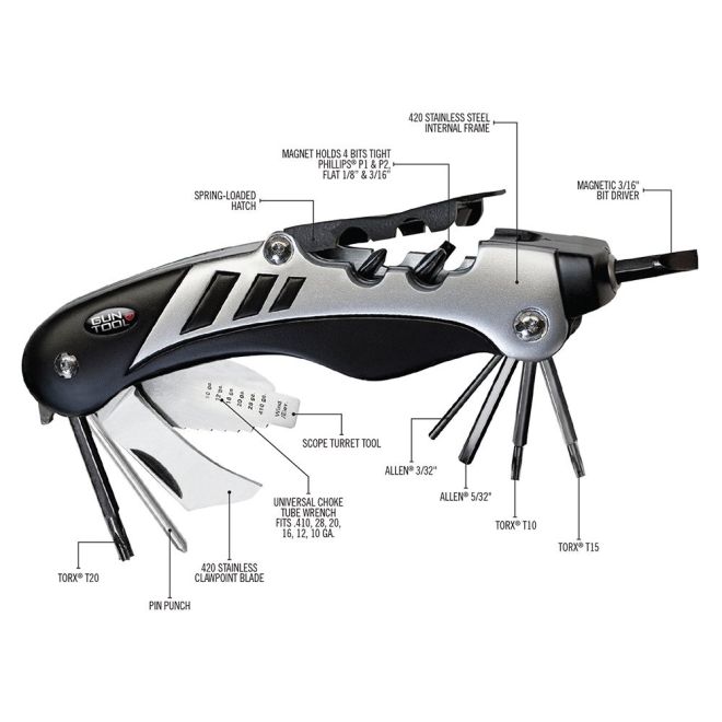 Мултитул за пистолети и карабини Real Avid Gun Tool