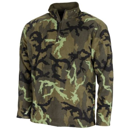 Поларена блуза MFH Troyer Microfleece CZ camo