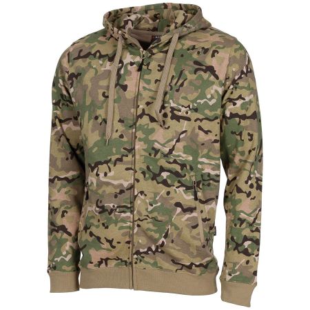 Камуфлажен суитшърт с цип MFH Operation Camo