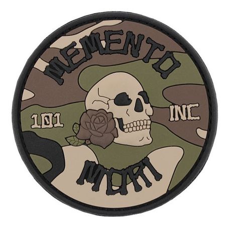 Гумена нашивка Memento Mori Camo
