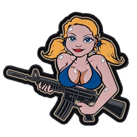 Гумена нашивка Tactical  Blondie