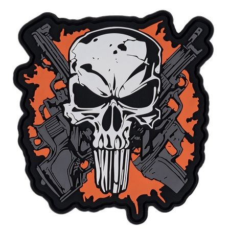 Гумена нашивка Punisher Crossed Guns