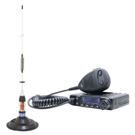 CB радиостанция за кола и камион PNI Escort HP 6500 с магнитна антена ML70 208160 1