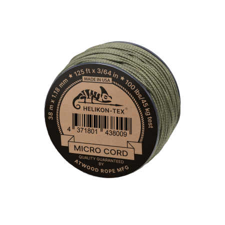 Микро корда Helikon-tex 1.18 мм - 38 м