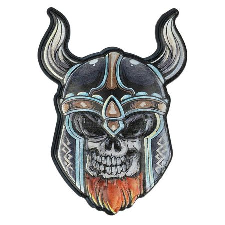 Гумена нашивка 3D UV Viking Skull 207200