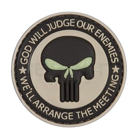 Гумена нашивка God Will Judge 202173
