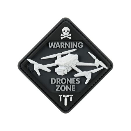Гумена нашивка M-Tac Drone Zone Black 207219 1