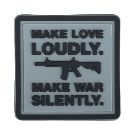 Гумена нашивка Make Love Loudly 202419