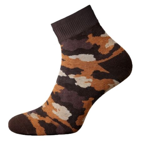 Камуфлажни къси чорапи Бранник Brown Camo 207736