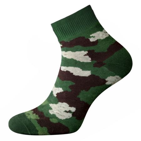 Камуфлажни къси чорапи Бранник Woodland 207734 1