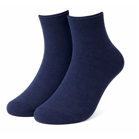 Къси чорапи без ластик Navy 207746