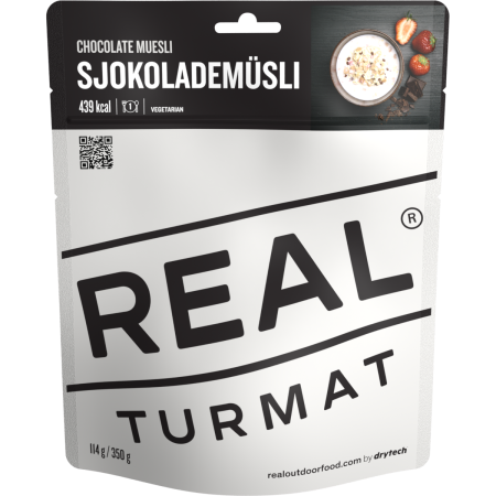 Лиофилизирана храна REAL Turmat - шоколадово мюсли с ягоди 207765 1