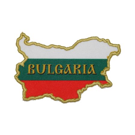 Нашивка картa на България с надпис 203761