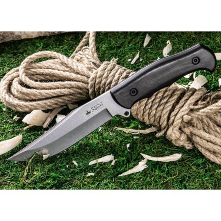 Нож Caspian AUS-8 LSW Walnut 201433 1