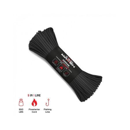 Паракорд въже за оцеляване TacMaven Firecord  550 - 15 м 207465 1