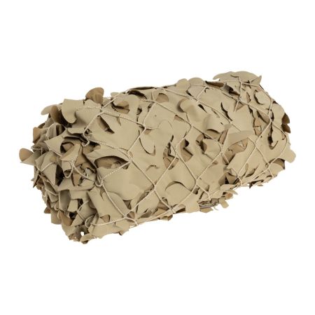 Подсилена UV-устойчива камуфлажна мрежа с две лица Shadow Sail Sand - 3 x 6 м 208050 1