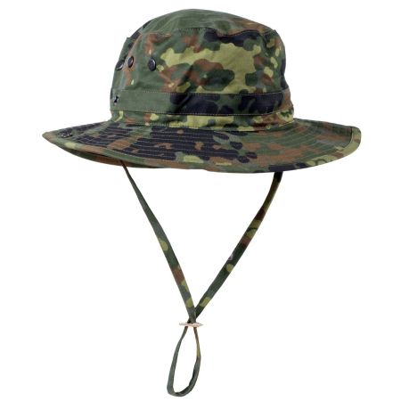 Шапка с периферия на Германската армия Tropenhut Flecktarn 208075 1