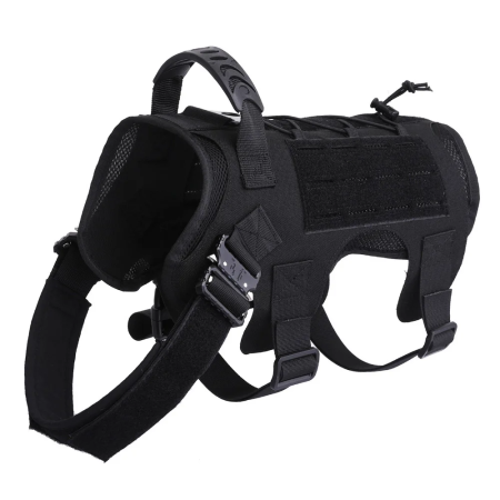 Тактическа жилетка за служебни кучета К-9 Fostex TDH Black 207683 1