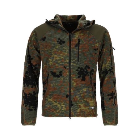 Тактическо поларено яке с качулка AB Delta Flecktarn 208095 1