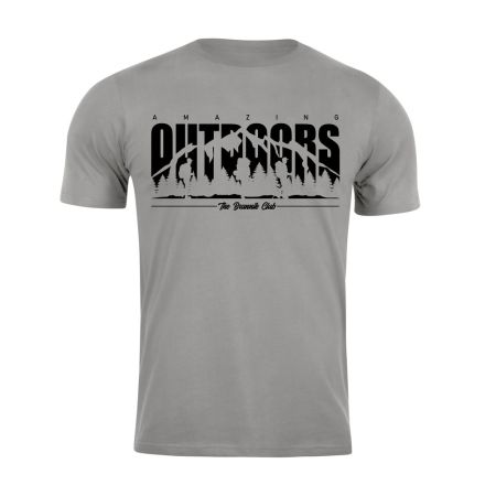 Тениска с щампа Amazing Outdoors Stone Grey 207655 1