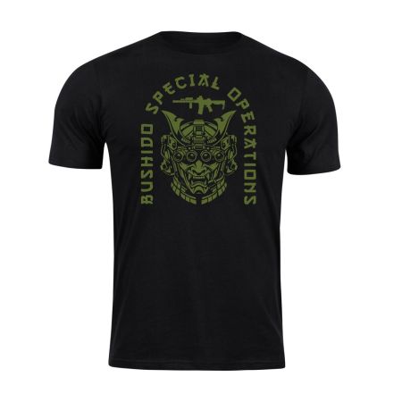 Тениска с щампа Bushido Spec Ops Black 207634 1