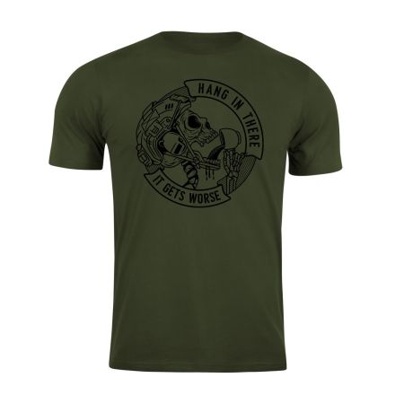 Тениска с щампа  Hang in there AG 207642 1