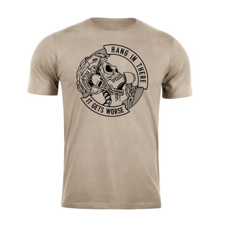 Тениска с щампа Hang in there Sand Storm 207648 1