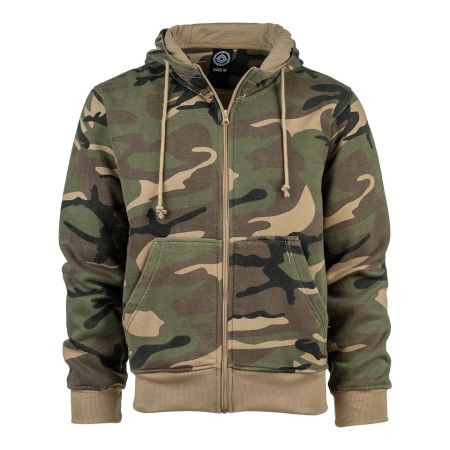 Суитшърт с цип Fostex Woodland
