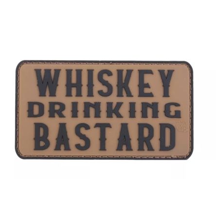 3D гумена нашивка JTG Whiskey Drinking 205997 1