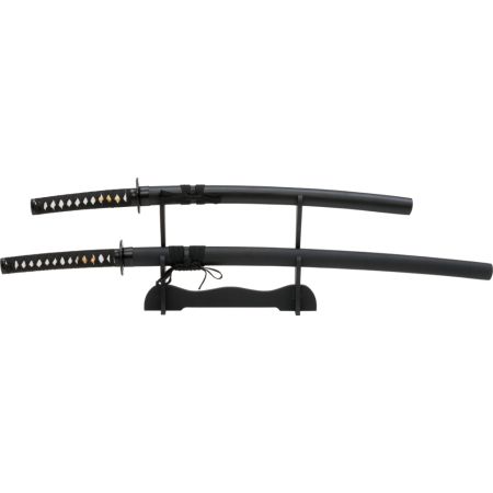Комплект самурайски мечове със стойка Musashi