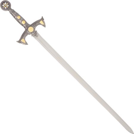 Дълъг меч с ножница Templar Commander
